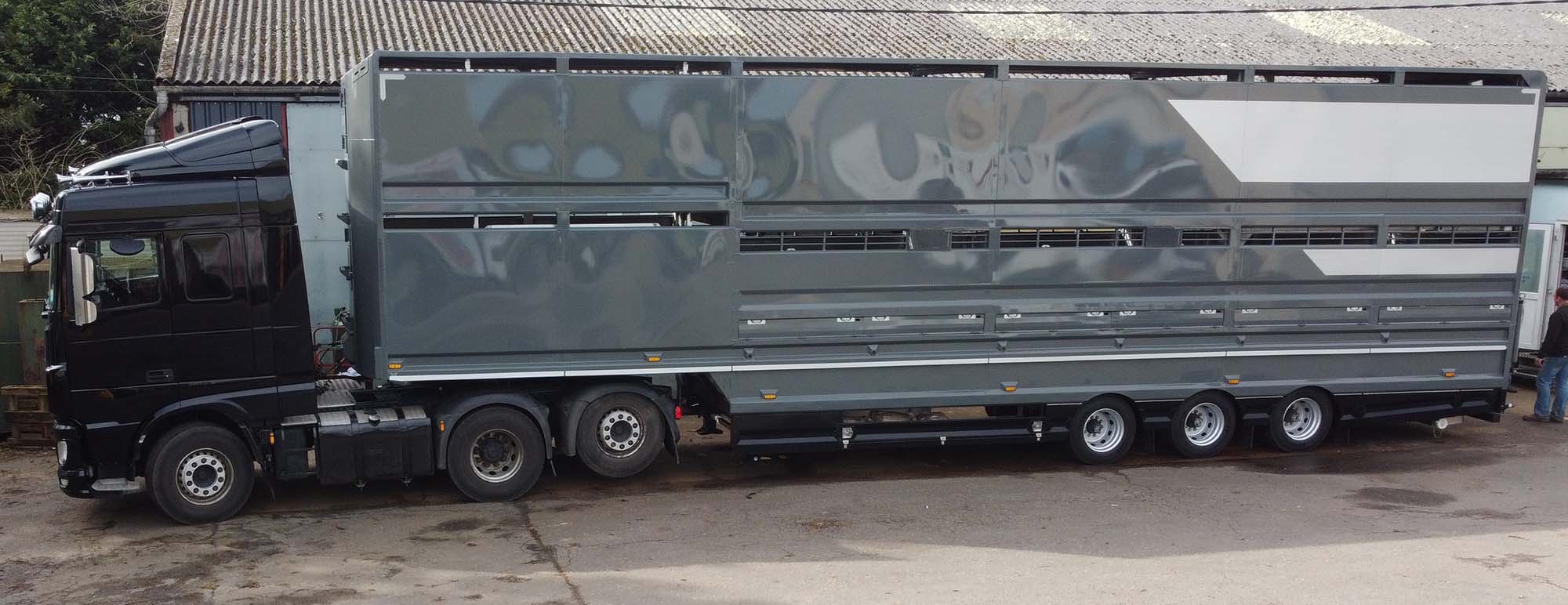 Grey lift Shaft Body Livestock Container in Sussex